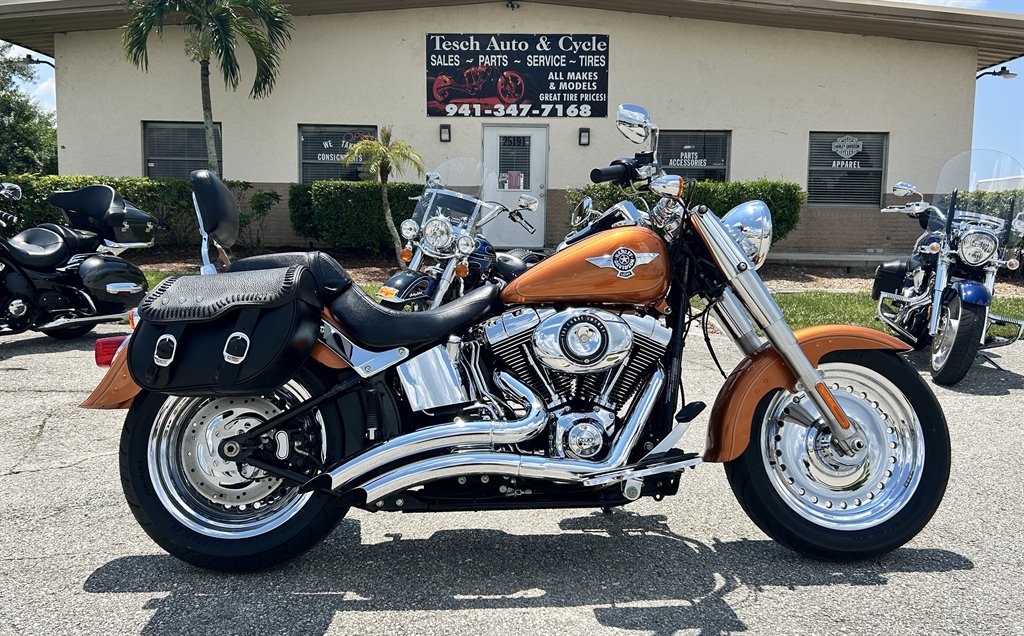 2014 Harley Davidson Flstf FAT BOY 3817P Tesch Auto Cycle It s Time to Ride Scooters For Sale Punta Gorda FL