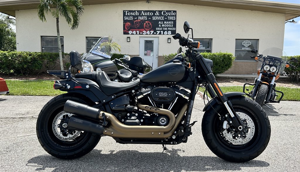 2018 Harley Davidson Fxfbs FAT BOB 114 3822P Tesch Auto Cycle It s Time to Ride Scooters For Sale Punta Gorda FL